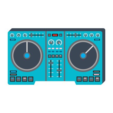 DJ müzik ekipman simgesi
