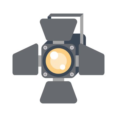 Vektör sahne ışık.