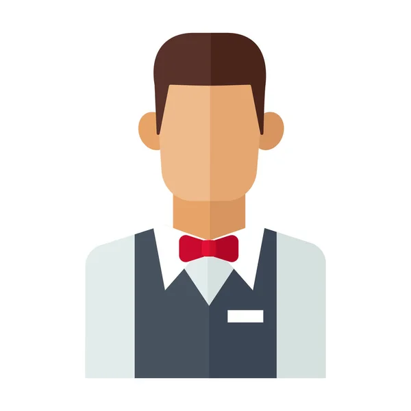 Bartender barman ilustração vetorial . —  Vetores de Stock