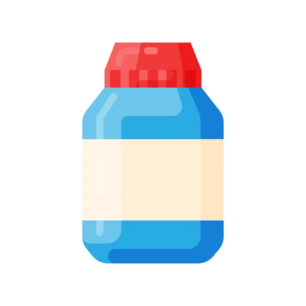 Fles sjabloon leeg pakket container vector — Stockvector