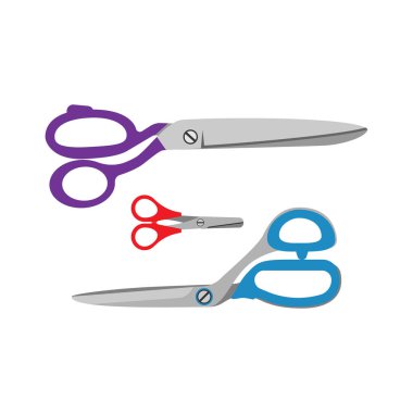 Makas vector Icons set