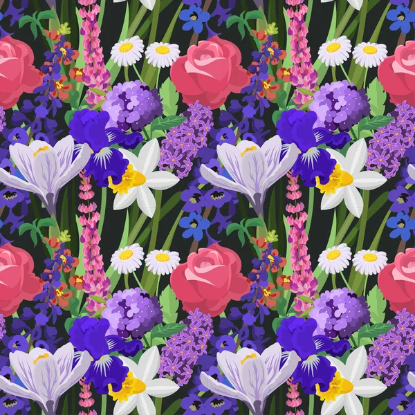 Dikişsiz desen vektör yaprak