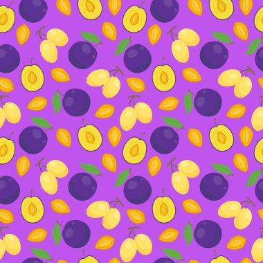 Erik ile çiçek seamless modeli.