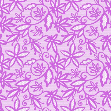 Çiçek desenli vektör çizimi