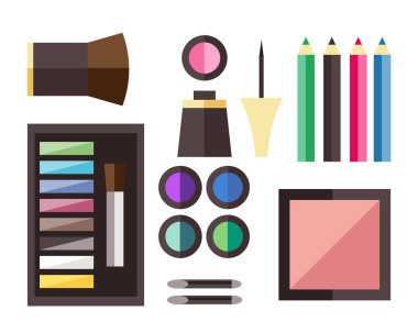 Güzellik kozmetik simgeler