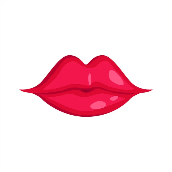 Mujer labios vector ilustración . — Archivo Imágenes Vectoriales