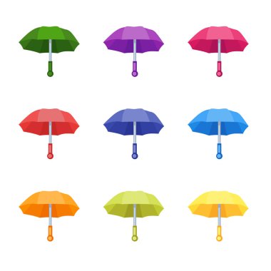 Umbrella vector illustration.