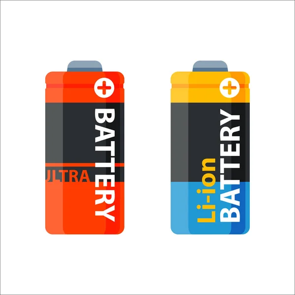 Energia da bateria ferramenta elétrica vetor ilustração . —  Vetores de Stock