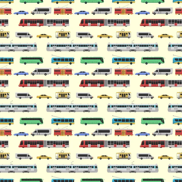 Trasporto urbano set vettoriale illustrazione . — Vettoriale Stock