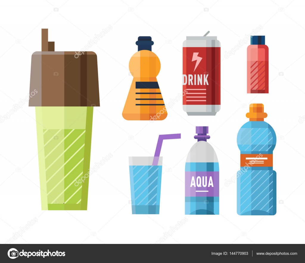 SEARCH AND BUY THIS PRODUCT Sport nutrition icon in flat style detailed healthy food