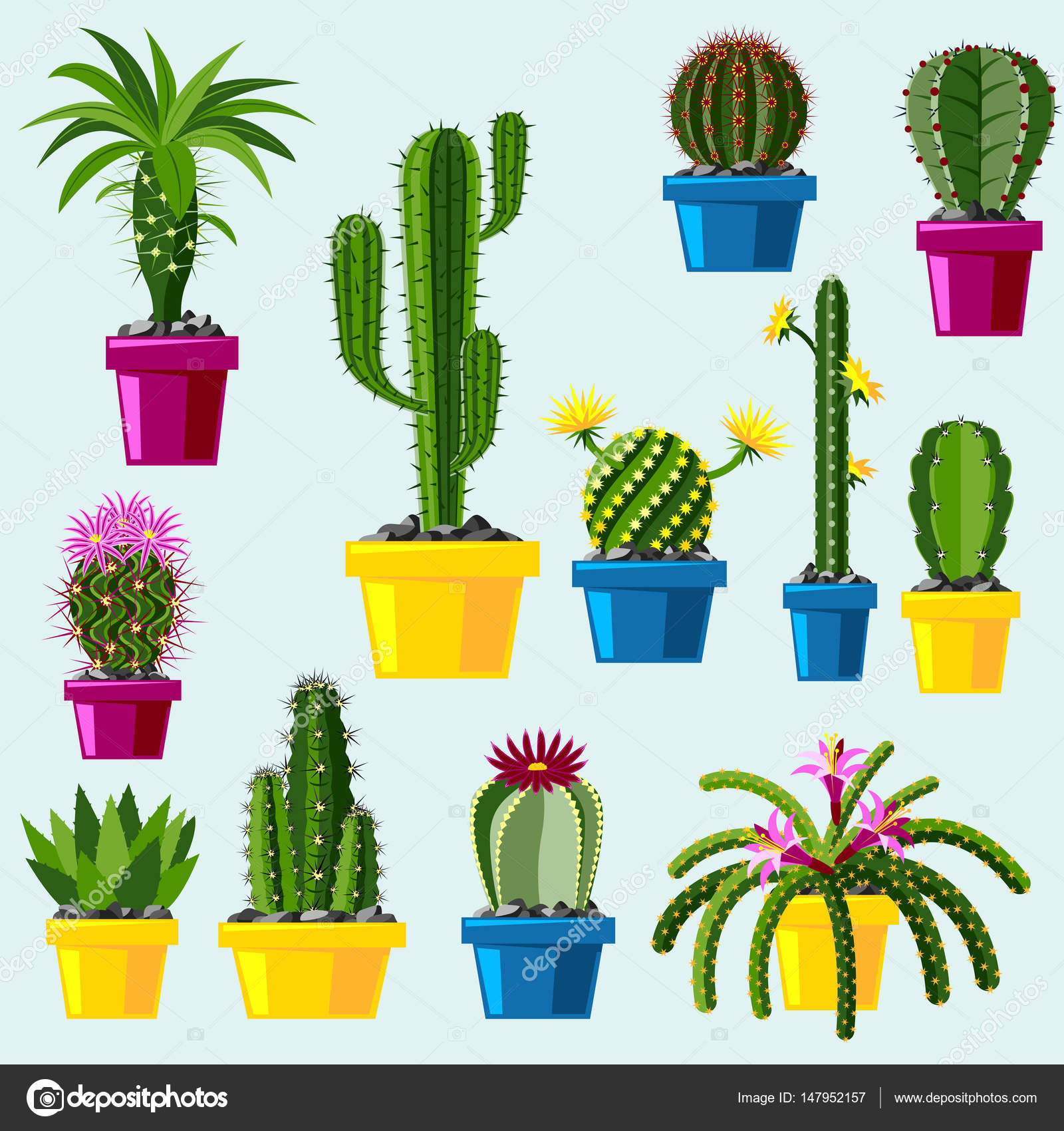 Vetores de Natureza De Estilo Simples Do Cacto Do Deserto Desenho Gráfico  Planta Suculenta E Tropical Mexicana Arte Do Jardim Cactos Vetor Floral  Ilustração De Cartoon De Flor Verde e mais imagens