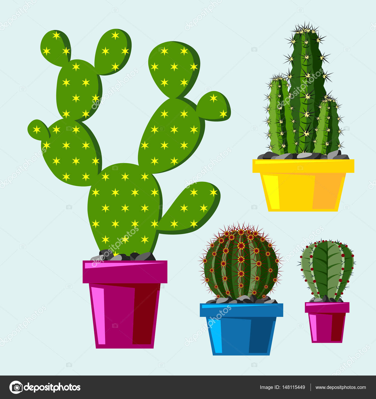 Plant Drawing Cactus Cartoon Cactaceae Hd Image Free - Cacto