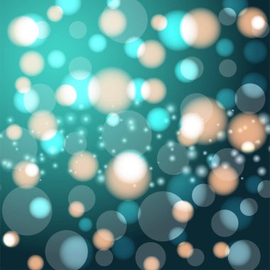 Yaratıcı bokeh evrensel doku renkli bulanıklık arka plan süs vektör çizim.