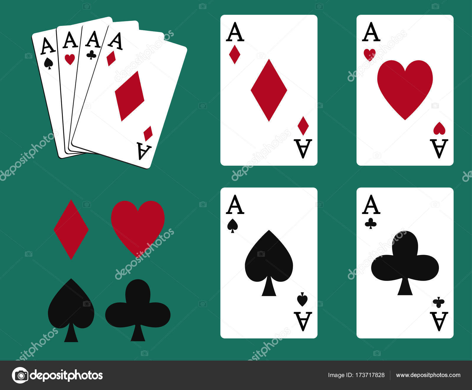 Jack, King And Queen, Playing Cards - Isolated On White Stock Vector