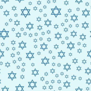Yahudilik kilise geleneksel seamless modeli hanukkah dini sinagog Fısıh İbranice Yahudi vektör çizim.