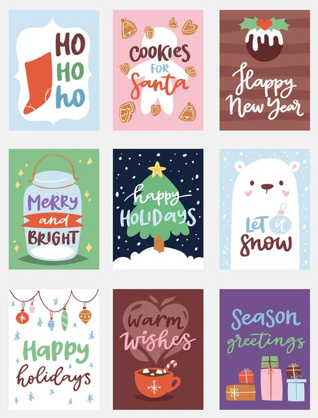 Noel Xmas tatil kutlama clipart yeni yıl Noel Baba yazdırılabilir afiş arka plan için Noel partisi invintation vektör kartı tasarım şablonu