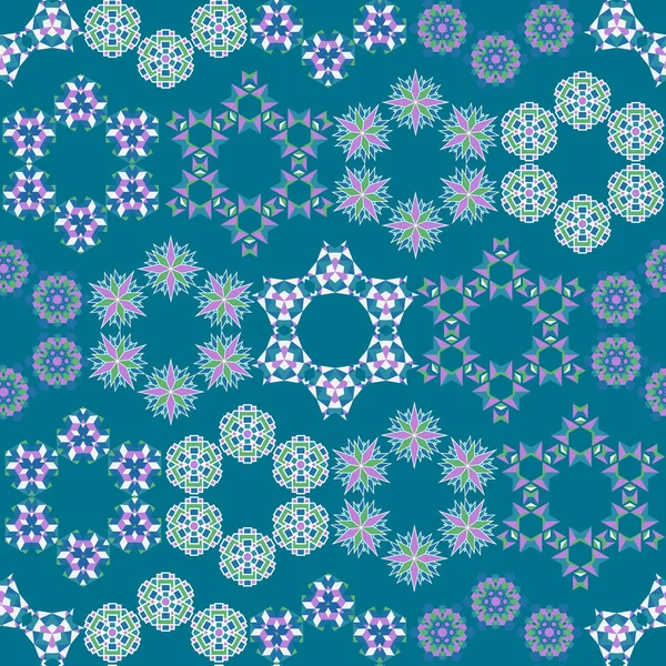 Abstrakte dreieckige abstrakte Geometrie polygonale Form Kaleidoskop Logo Vorlage Vektor Illustration. — Stockvektor