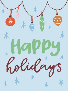 Noel Xmas tatil kutlama clipart yeni yıl Noel Baba yazdırılabilir afiş arka plan için Noel partisi invintation vektör kartı tasarım şablonu