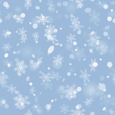 Kar taneleri frost yıldız Christmas dekorasyon kar kış pul elemets Xmas tatil tasarım esnaf sorunsuz patetrn donmuş simgeler vektör