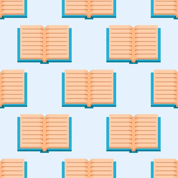 Ilustracja wektorowa kolorowe książki dowiedzieć się literatura badaniu wzór edukacji wiedzy dokumentu Podręcznik — Wektor stockowy