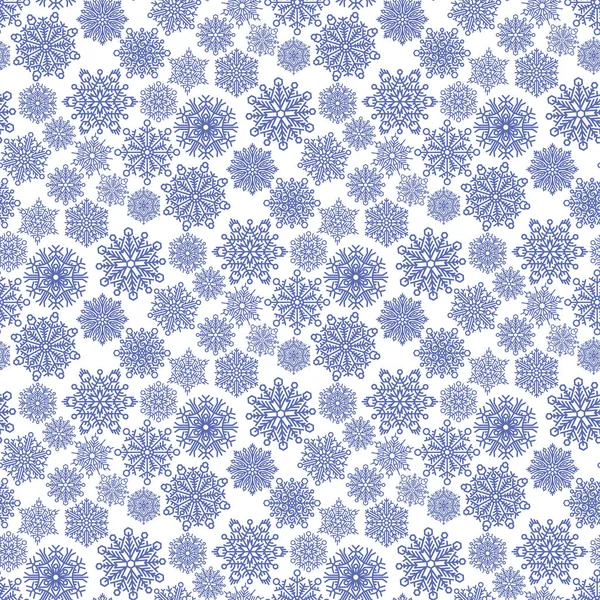 Snowflake season nature winter snow symbol frozen ice xmas element and christmas frost seamless pattern background vector illustration.