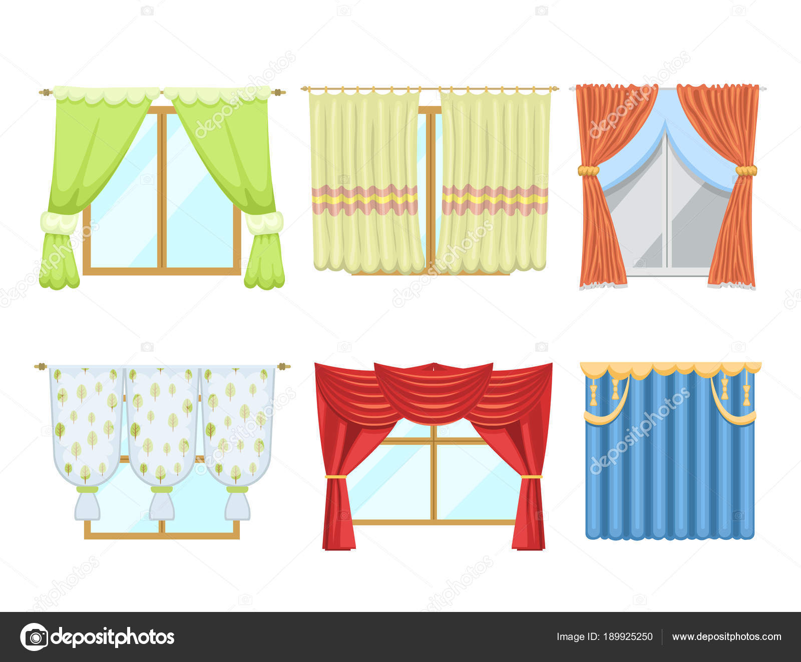house window curtains