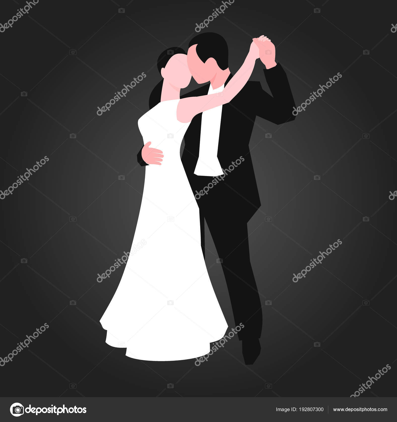 Couples Dancing Latin American Romantic Person And People