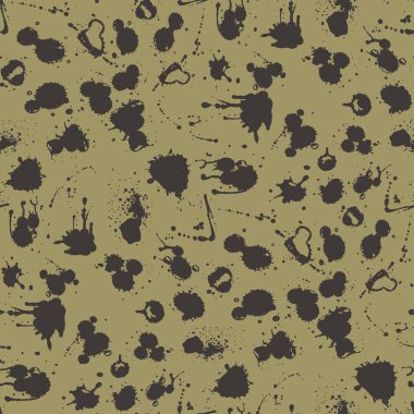 Kan uyarısı splash spot mürekkebin leke leke yama sorunsuz Model arka plan vektör çizim