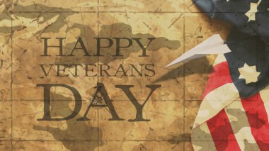 Gaziler günü kutlu olsun. Bayrak ve kağıt uçak