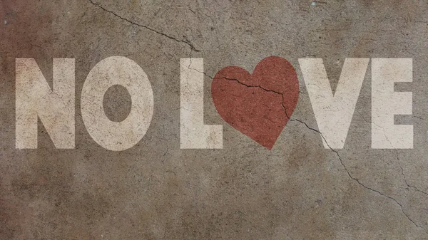 Bir duvarda yazılı aşk