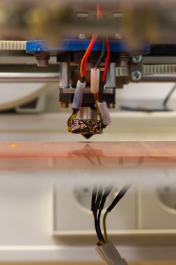 3D yazıcı ipucu yansıtıcı tablo yüzey işlemi Jet ekipman 