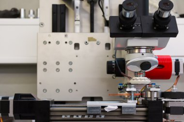 Mikroskop fotoğraf makinesi aygıt baskı sanayi kalite makine incelemek 