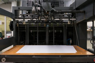 Profesyonel endüstriyel yazıcı ekipman mekanizması makine mekanik