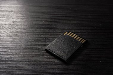 SD kart siyah doku alt kaba Resepsiyon çalışma dişleri