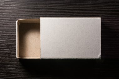 Paper Match Boxes Cartons Cardboard White Blank Template Contraast