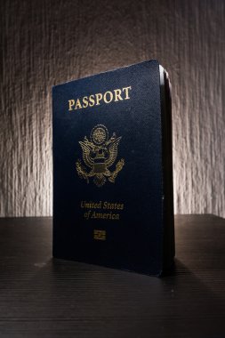 Pasaport kitapçık kapak Amerika Birleşik Devletleri Amerikan siyah kontrast Resepsiyon Flash seyahat