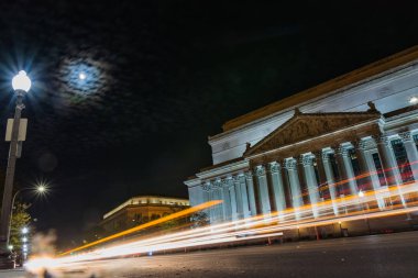 Amerika Birleşik Devletleri gece ışık çizgileri arşiv Moo