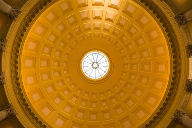 Washington Dc Cannon ofis binası çatı penceresi Rotunda kubbe Archi