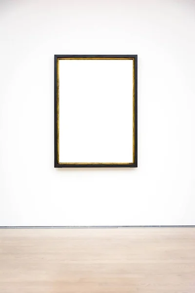 Museum voor moderne kunst Frame Wall pad geïsoleerd wit Vector knippen — Stockfoto