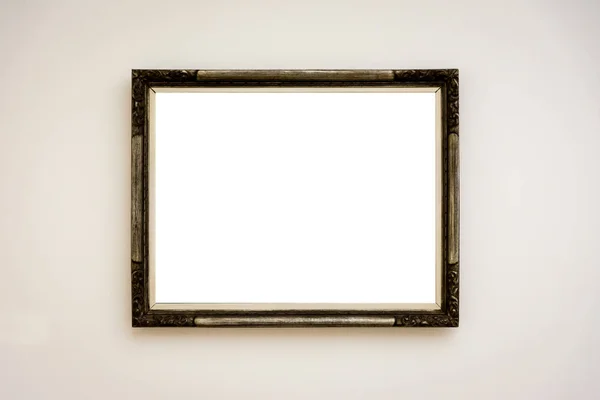 Museum voor moderne kunst Frame Wall pad geïsoleerd wit Vector knippen — Stockfoto