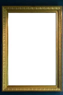 Sanat Müzesi çerçeve Vintage süslü resim resim boş kırpma 