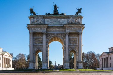 Arco della Pace (Porta Sempione) Sunrise in Milan Italy Travelin