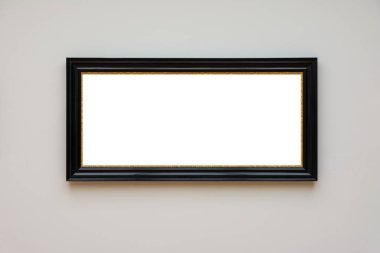Boş beyaz Sanat Galerisi çerçeve resmi duvar beyaz çağdaş Mo