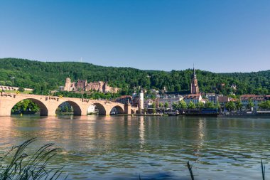 beautiful landscape, Heidelberg Hills,  Heiliggeistkirche, Germany