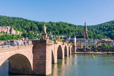 beautiful landscape, Heidelberg Hills,  Heiliggeistkirche, Germany