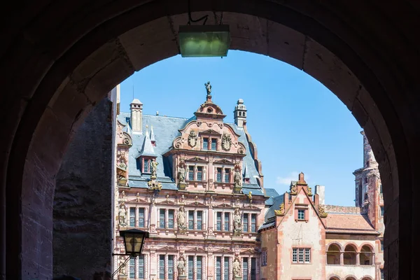 Heidelberg Schloss Castle สถาป ตยกรรม เยอรมน — ภาพถ่ายสต็อก