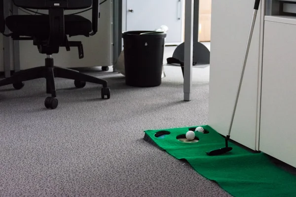 Golfing Office Sport — Stock Photo, Image