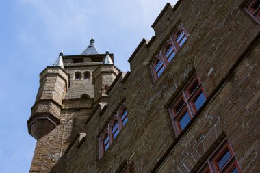 Ancient  Burg Hohenzollern German European Castle, Architecture 