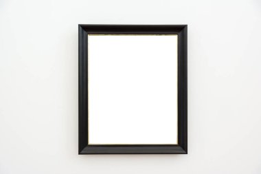 Blank Art  Painting Frame Indoors.  White Template