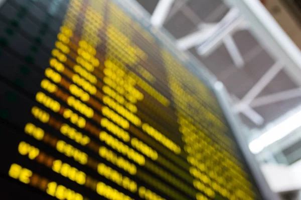 Aeropuerto Alemán Abflug Salidas Horario Información —  Fotos de Stock